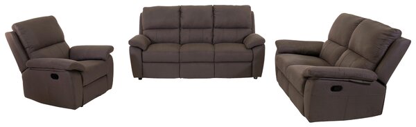 KŘESLO, dřevo, textil, hnědá Cantus - Křesla klasická