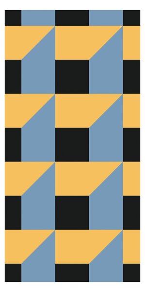 Tapeta - Barevná geometrická abstrakce I