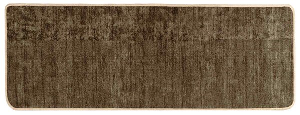 Běhoun MARSA Lesní zelená 100 x 250 cm Polyester a PVC