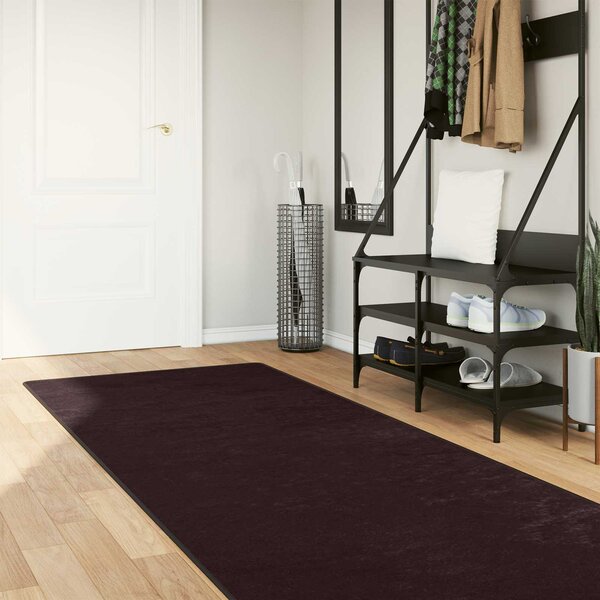 Běhoun MARSA Antracit 100 x 350 cm Polyester a PVC