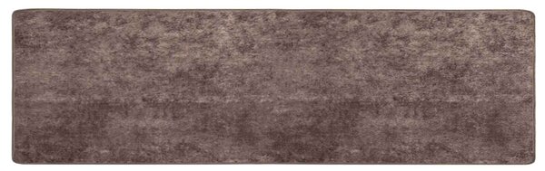Běhoun MARSA Šedý 80 x 350 cm Polyester a PVC