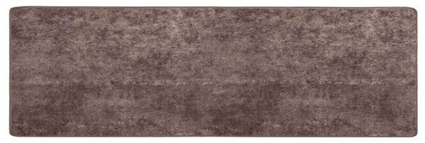 Běhoun MARSA Šedý 100 x 350 cm Polyester a PVC
