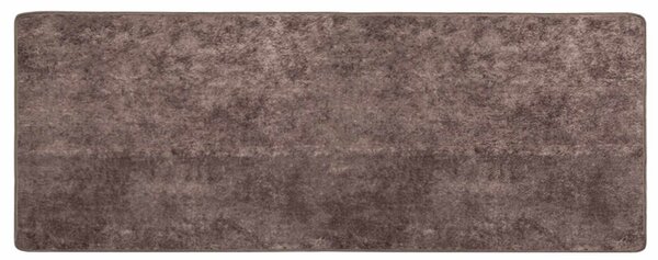 Běhoun MARSA Šedý 100 x 250 cm Polyester a PVC