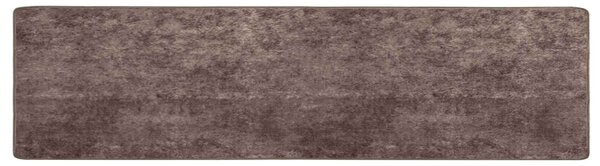 Běhoun MARSA Šedý 100 x 400 cm Polyester a PVC