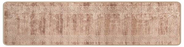 Běhoun MARSA Bílý 50 x 450 cm Polyester a PVC