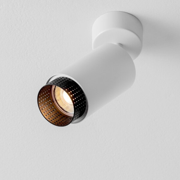 Nova Luce Bílé bodové světlo Nessi ll. 6 cm