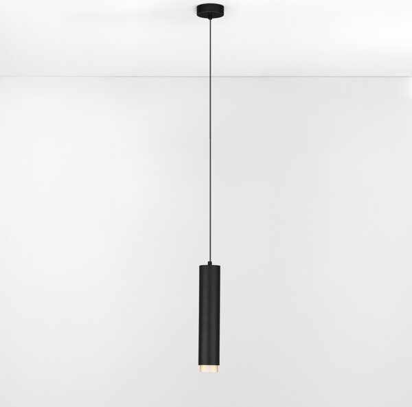 Nova Luce Černé zavěsné světlo Nessi 6 cm