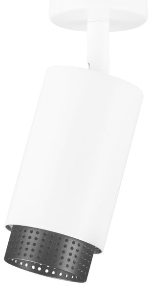 Nova Luce Bílé bodové světlo Nessi ll. 6 cm