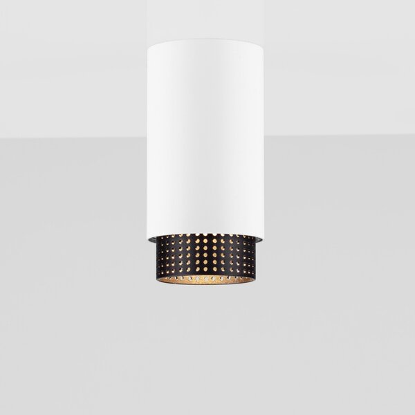 Nova Luce Bílé bodové světlo Nessi l. 6 cm