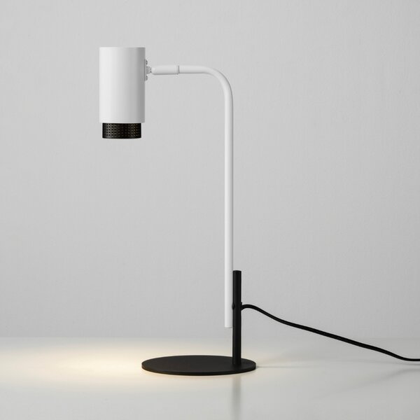 Nova Luce Bílá stolní lampa Nessi