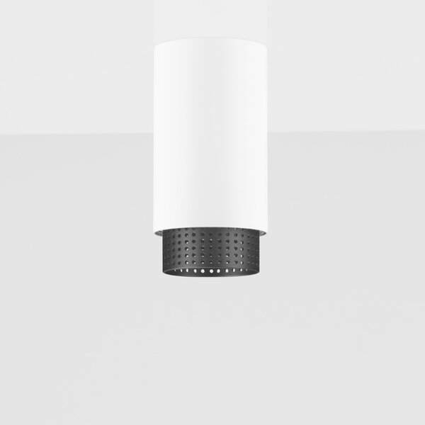 Nova Luce Bílé bodové světlo Nessi l. 6 cm