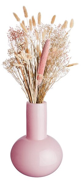 CANDY Váza 25 cm - sv. růžová