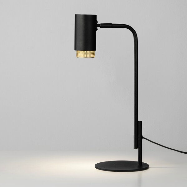 Nova Luce Černá stolní lampa Nessi