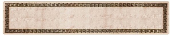 Běhoun MARSA Černý 80 x 400 cm Polyester a PVC