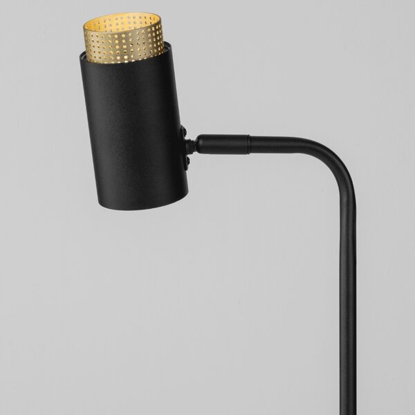 Nova Luce Černá stolní lampa Nessi
