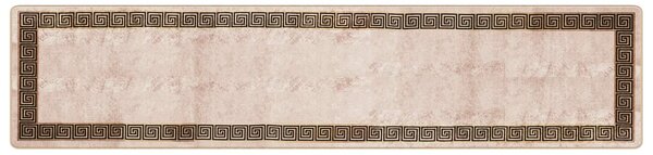 Běhoun MARSA Černý 80 x 350 cm Polyester a PVC