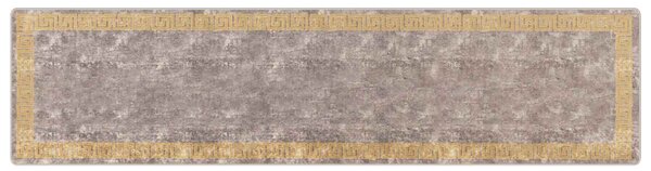 Běhoun MARSA Šedý 100 x 400 cm Polyester a PVC