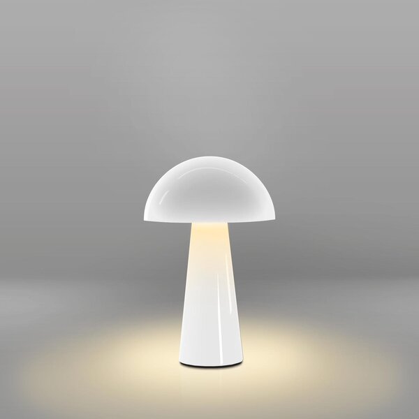 CEN COBIG-152527 Venkovní stolní lampa Coco bílá USB DIM IP54 - CENTURY
