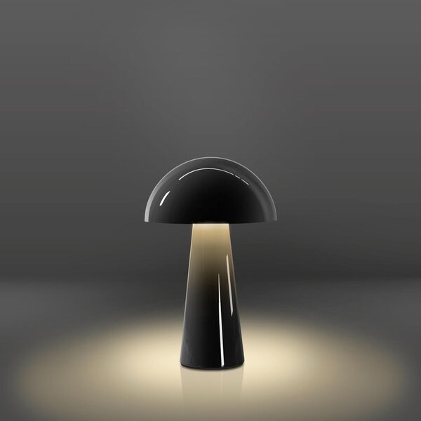 CEN CONEG-152527 Venkovní stolní lampa Coco černá USB DIM IP54 - CENTURY