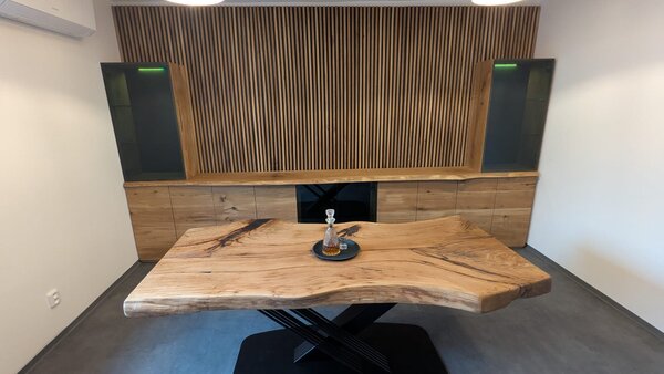 Jídelní stůl - Epoxy river table Rozměry produktu: 1500x400 (mm)