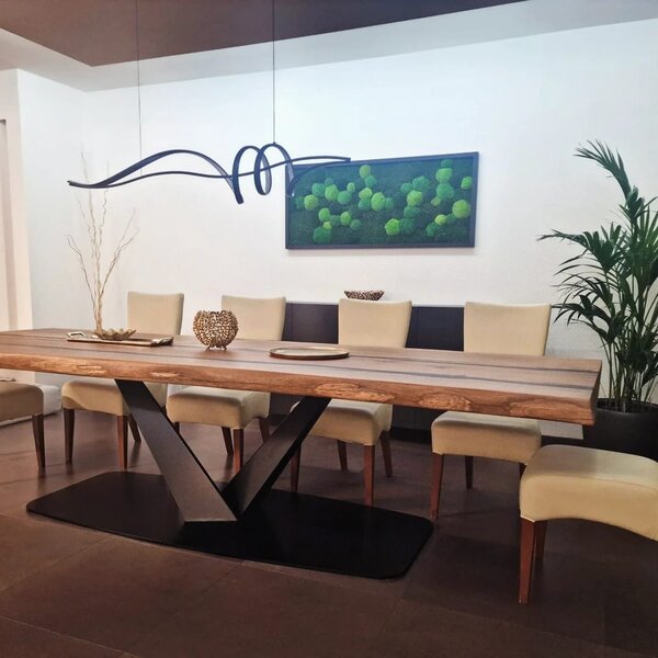 Jídelní stůl - Epoxy river table Rozměry produktu: 1500x400 (mm)
