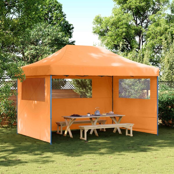 Party Stan 279 x 410 x 315 cm Oranžová Oxford látka