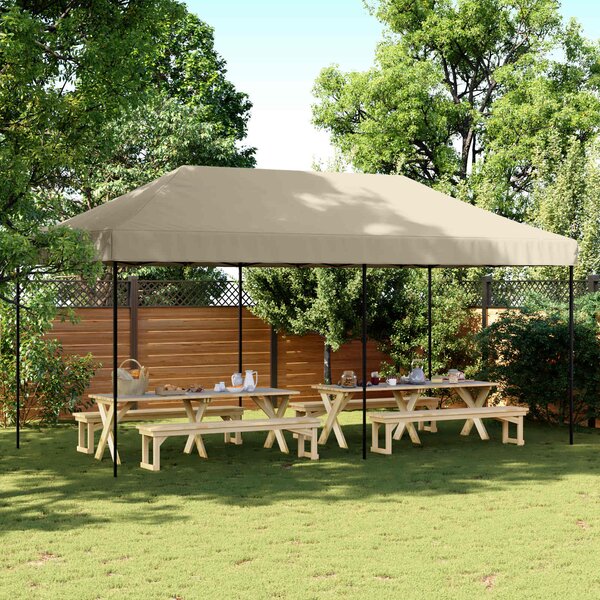 Party Stan Taupe 292 x 580 x 315 cm Oxford látka
