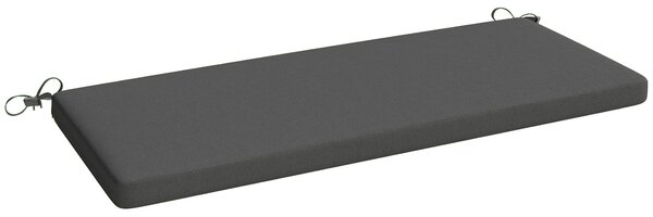 Outsunny polštář na venkovní lavici 110 × 46 × 6,5 cm — 2-místný, snímatelný potah, UPF 30+, voděodpudivý | Aosom