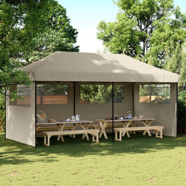Party Stan Taupe 292 x 580 x 315 cm Oxford látka
