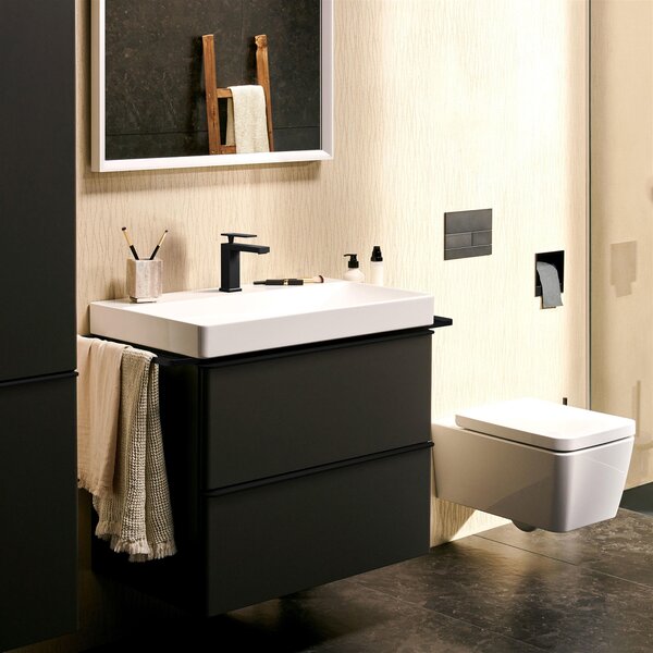 Hansgrohe Tecturis E umyvadlová baterie stojící černá 73012670