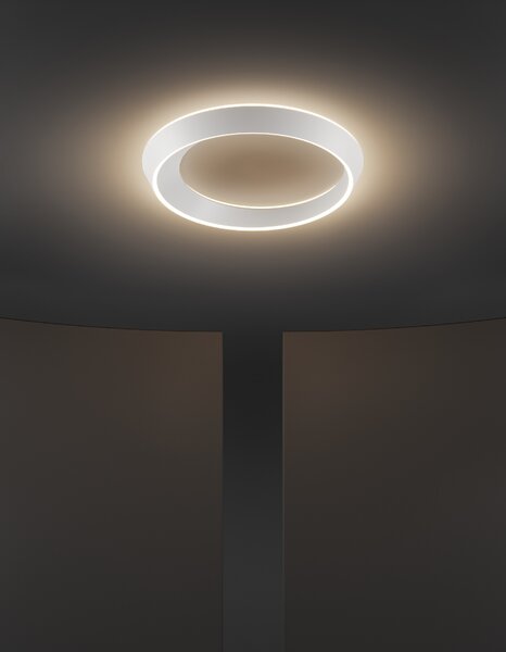 Lodes Designové LED stropní svítidlo Tidal, Ø 60 cm, 1x37W Barva: Matná champagne, Teplota světla: 2700K - teplá bílá