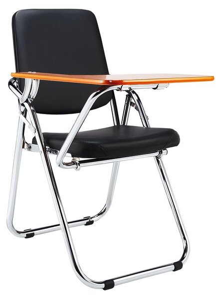 Kondela Konferenční židle s deskou na psaní Soner - černá/přírodní