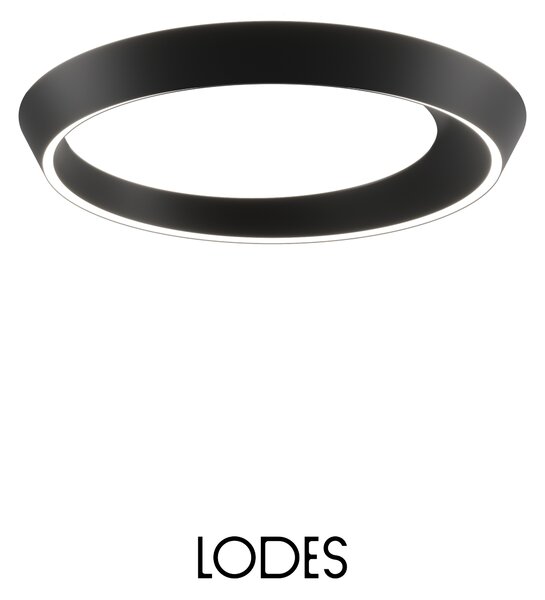 Lodes Designové LED stropní svítidlo Tidal, Ø 60 cm, 1x37W Barva: Matná champagne, Teplota světla: 2700K - teplá bílá