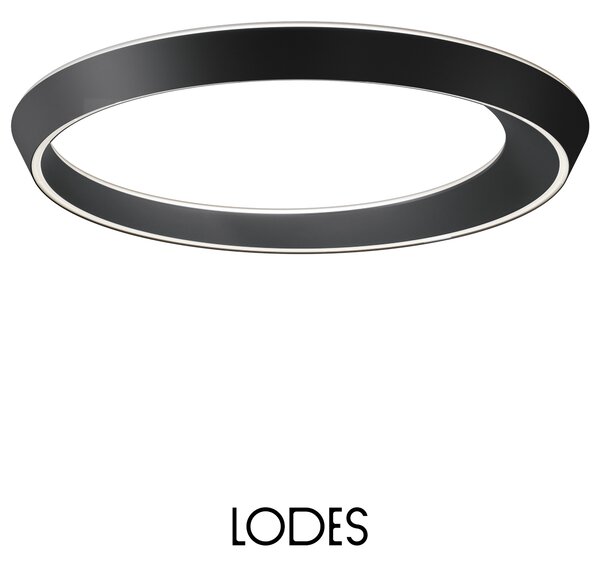 Lodes Designové LED stropní svítidlo Tidal Ø 75 cm, 1x46W Barva: Matná bílá, Teplota světla: 2700K - teplá bílá