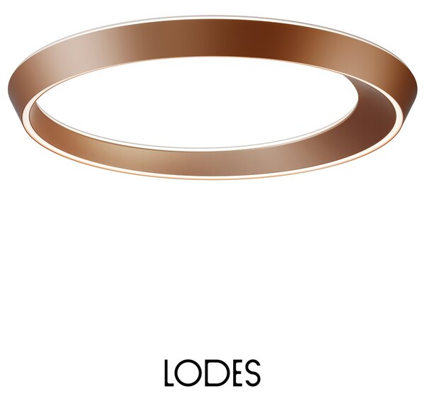 Lodes Designové LED stropní svítidlo Tidal Ø 75 cm, 1x46W Barva: Matná bílá, Teplota světla: 2700K - teplá bílá