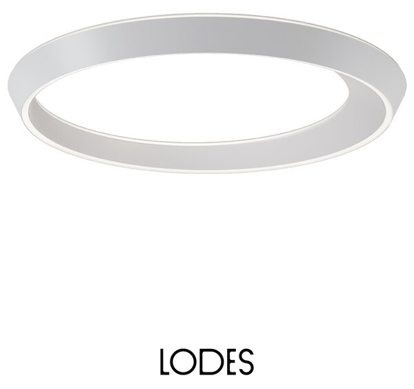 Lodes Designové LED stropní svítidlo Tidal Ø 75 cm, 1x46W Barva: Matná bílá, Teplota světla: 2700K - teplá bílá