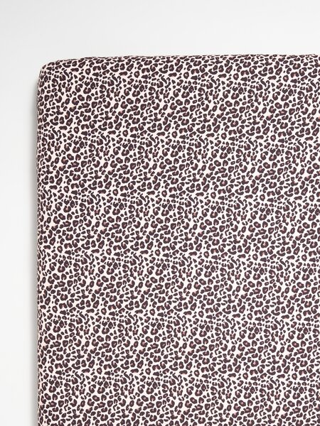 Sinsay - Prostěradlo s gumou s leopardím vzorem - béžová