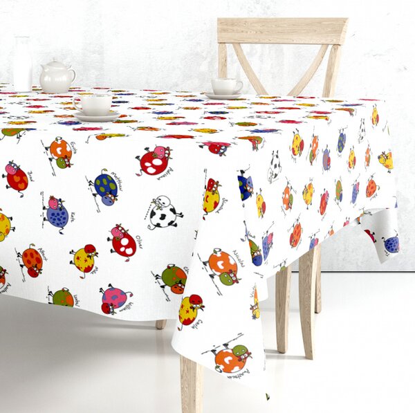 Ubrus PVC Mo-6064-Kravičky - Role 140cm x 20m