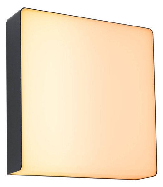 Paulmann LED venkovní nástěnné svítidlo Azalena zigbee, 2200K, černé