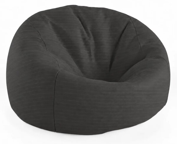 Sablio Sedací vak Cocoon Charcoal: 115 x 75 x 45 cm - limitovaná edice
