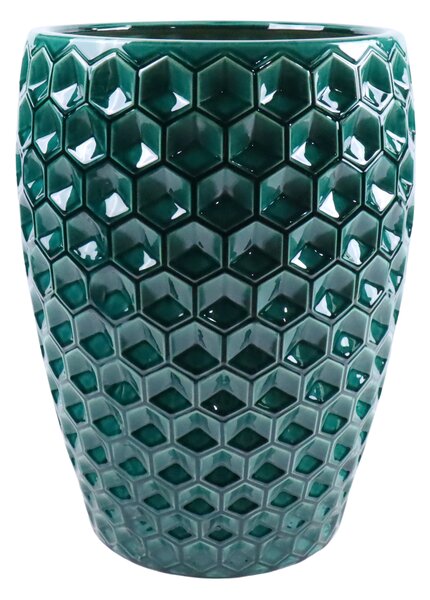 Keramický květináč Versaille - Tmavě Zelená XL (38 x 54 cm)