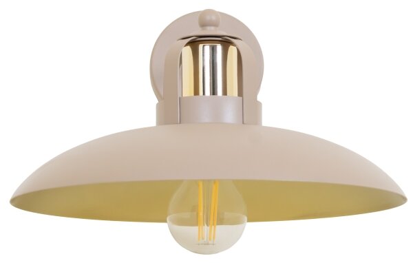 Brilagi - LED Nástěnné svítidlo FLAMENGO 1xE27/60W/230V béžová