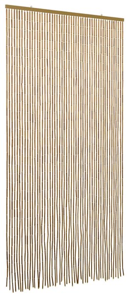 Dveřní záclona proti hmyzu vícebarevná 100 x 200 cm Bambus