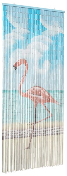 Dveřní záclona proti hmyzu vícebarevná 200 x 90 cm Bambus
