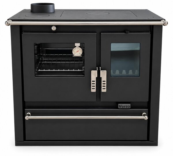Verso CS Plus 7,7 kW | Krbová kamna EEK A+ s troubou a varnou deskou Levá