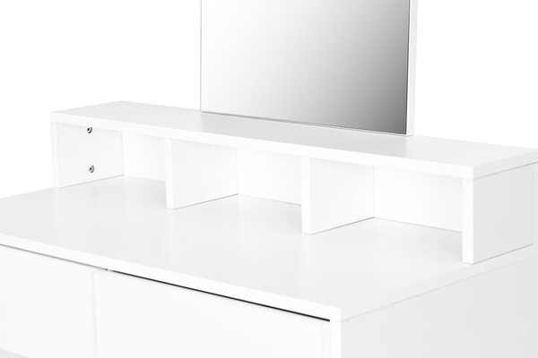 Velký moderní kosmetický toaletní stolek zrcadlo zásuvky ModernHome