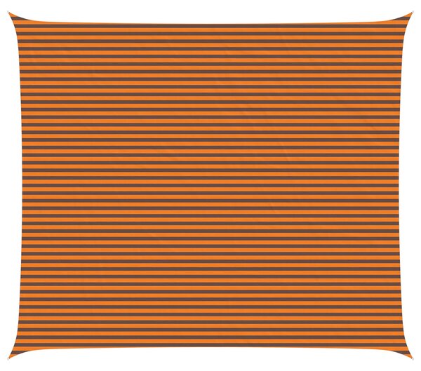 Sluneční plachta Oranžová a hnědá 7 x 6 m 100% polyester Oxford