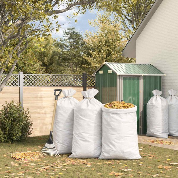 Tkané pytle 50 pcs Bílá 80 x 125 cm PP