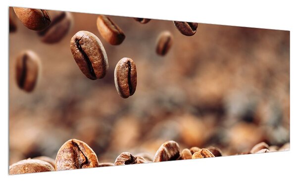 Obraz kávových zrn (100x40 cm)
