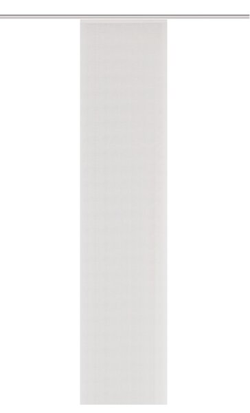 Home Wohnideen Panelový závěs jednobarevný, bambusový vzhled, Balto, Bílá
